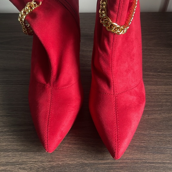 Jessica Simpson Wicked Red boots - Picture 3 of 7